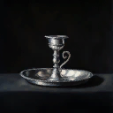 Silver Candleholder