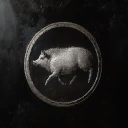 Fancy Silver Plaque