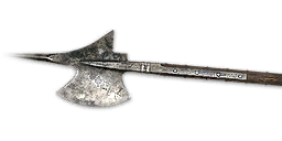 Halberd weapon render